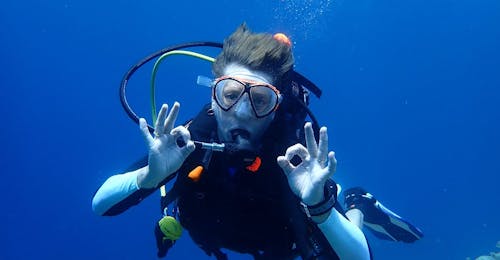 Immersioni di prova per principianti con Dive Club Kassandra.