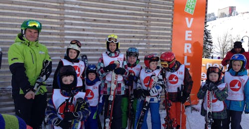 Lezioni di sci per bambini a partire da 7 anni principianti assoluti con Starthaus - Oberwiesenthal.