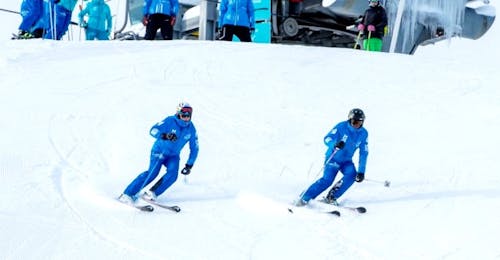 Privater Skikurs für Erwachsene für Anfänger mit Skischule ESI Morgins M3S.